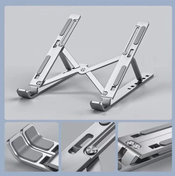 Support PC Portable de Bureau en aluminium